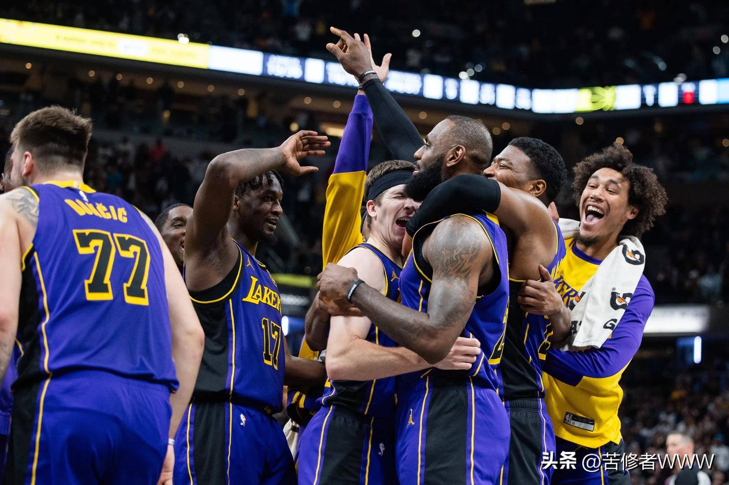 湖人主场力克公牛，取得连胜五场