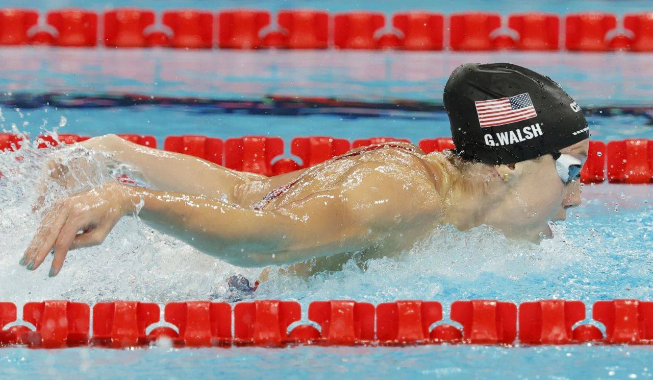 俄罗斯游泳选手创造新纪录