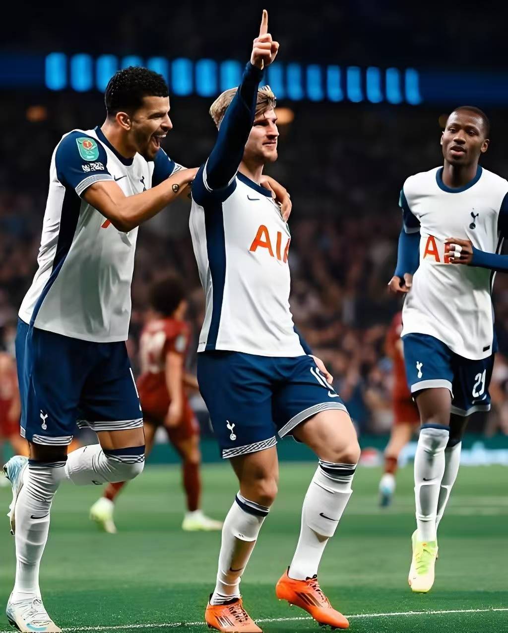 篮球赛事中热刺战胜对手成功晋级