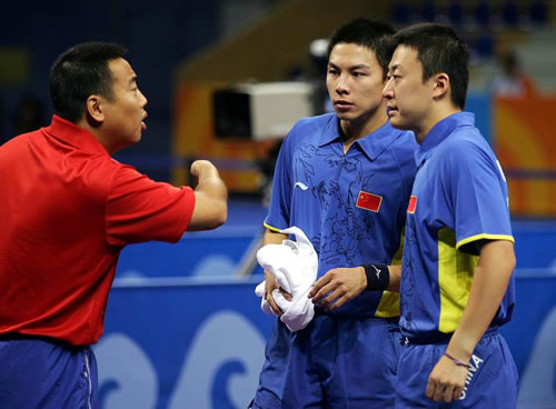 包含丹麦羽毛球队碾压中国羽毛球队，马琳关键制胜的词条