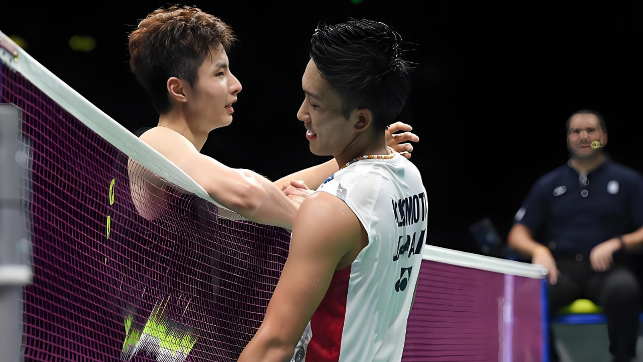 韩国队横扫中国队，桃田贤斗点燃赛场