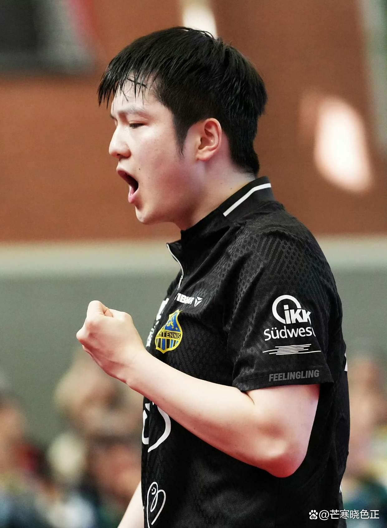 德国队碾压奥地利队，樊振东统治全场